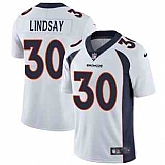 Nike Men & Women & Youth Broncos 30 Phillip Lindsay White NFL Vapor Untouchable Limited Jersey,baseball caps,new era cap wholesale,wholesale hats